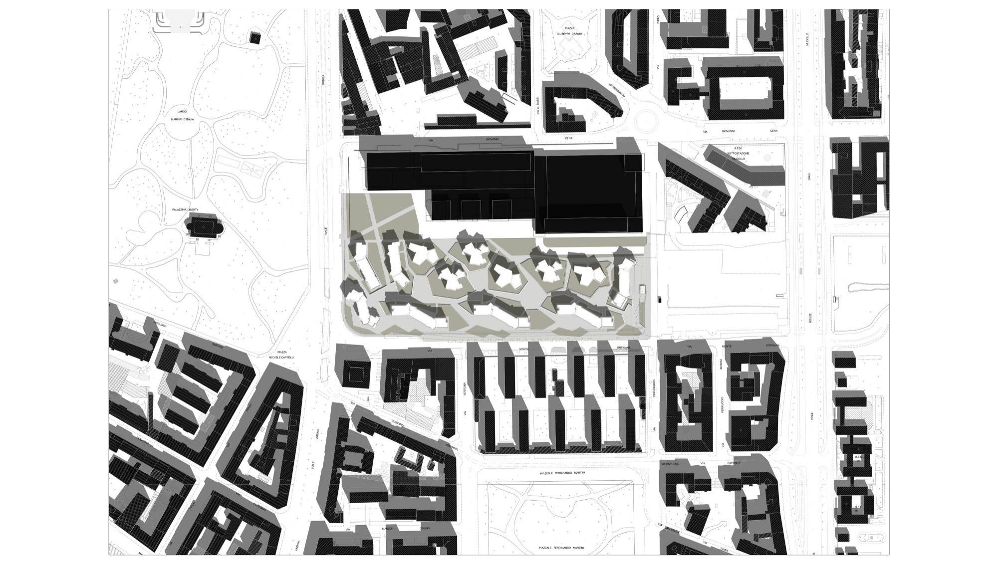 Figure-ground masterplan